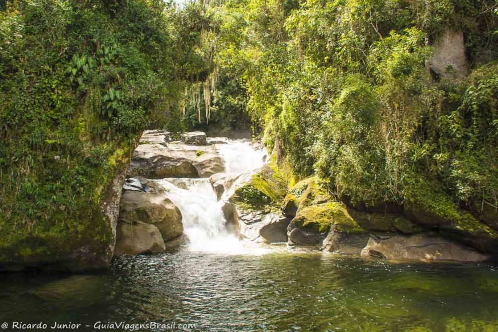 Imagem da linda Cachoeira da Maromba.